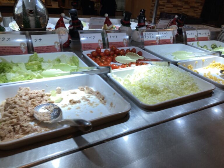 《夕食バイキングどんな感じだった？》バイキングレストランパピヨン。阿蘇の …